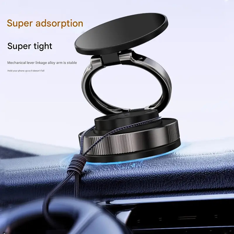 360 Degree Rotation Bracket Stand Strong Magnetic Car Phone Holder