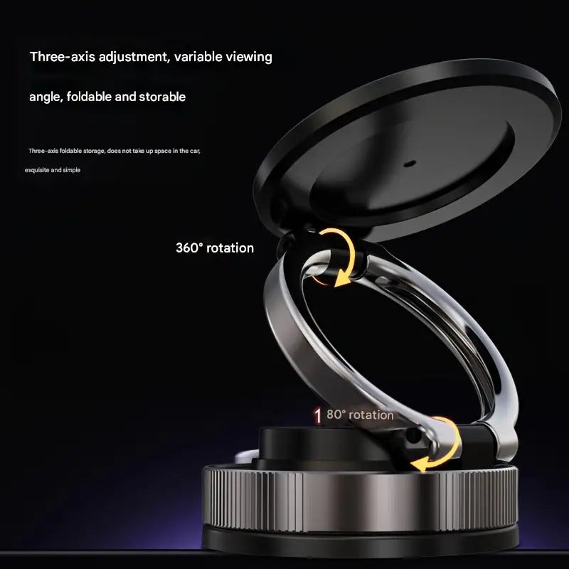 360 Degree Rotation Bracket Stand Strong Magnetic Car Phone Holder