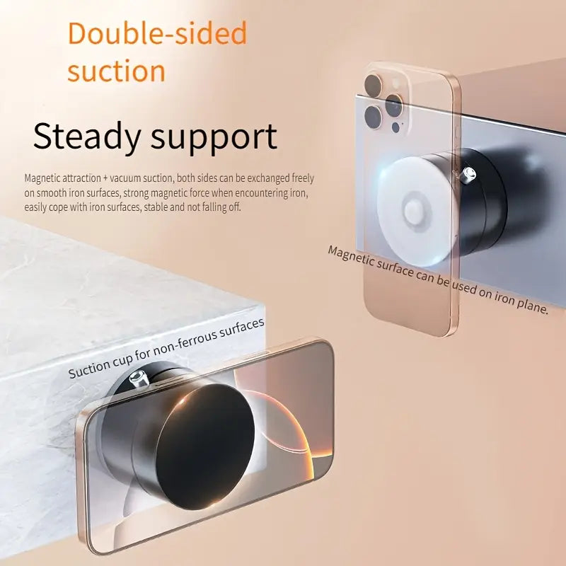 Vacuum Suction Phone Holder