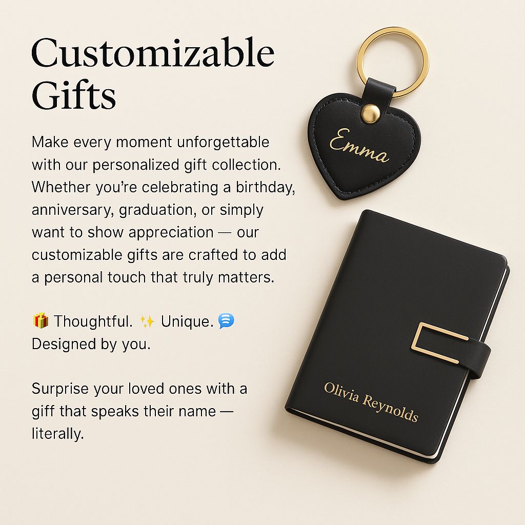 Customizable Gifts