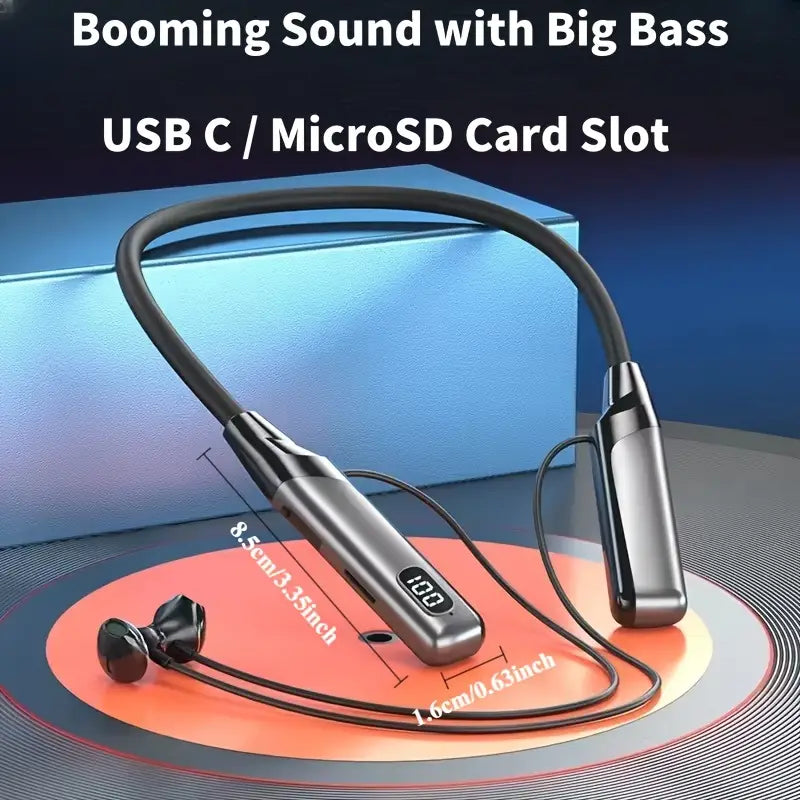 Bluetooth Neckband Headphones