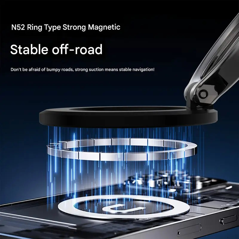 360 Degree Rotation Bracket Stand Strong Magnetic Car Phone Holder