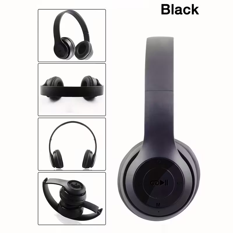 GENAI Wireless Over-Ear Headphones - Foldable, High Fidelity Audio - TJRP9DZ