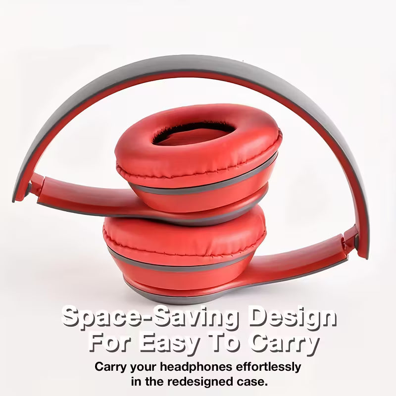 GENAI Wireless Over-Ear Headphones - Foldable, High Fidelity Audio - TJRP9DZ