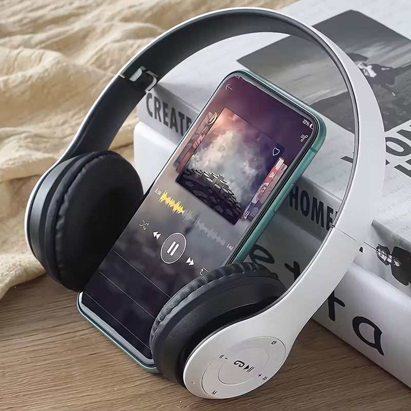 GENAI Wireless Over-Ear Headphones - Foldable, High Fidelity Audio - TJRP9DZ