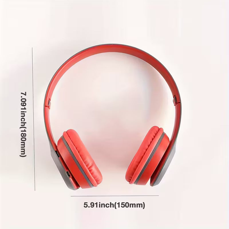 GENAI Wireless Over-Ear Headphones - Foldable, High Fidelity Audio - TJRP9DZ